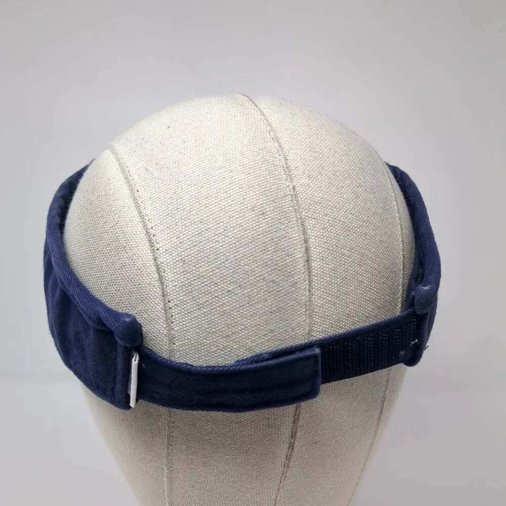 Budweiser Strapback Sun Visor Hat Blue One Size Adjustable Outdoor